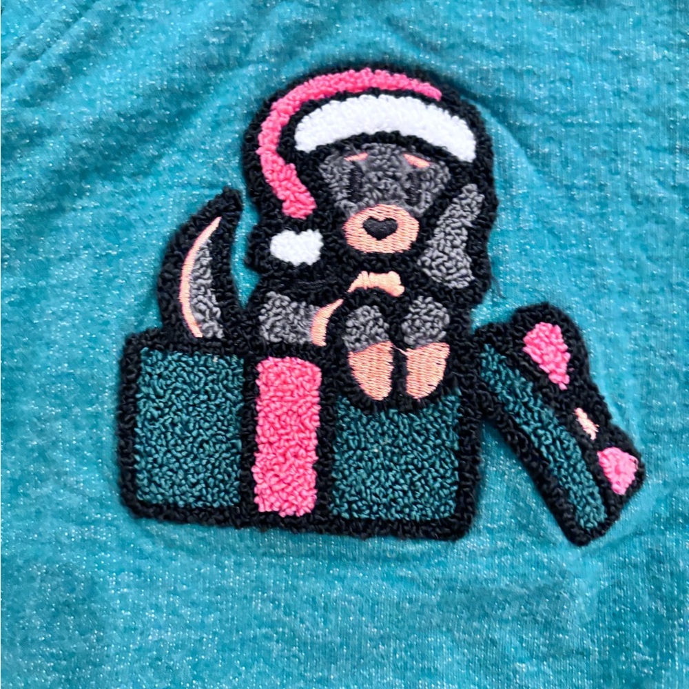 Monica and Andy Holiday Toddler Sweatshirt - Picture 2 of 3